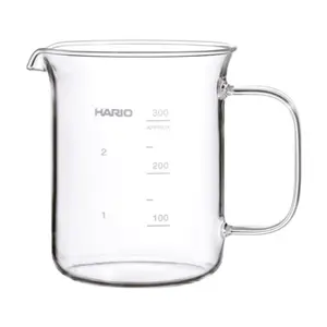 Ly Thủy Tinh Đựng Cà Phê, Beaker Server, Heatproof Glass, BV-300 (300ml) - HARIO